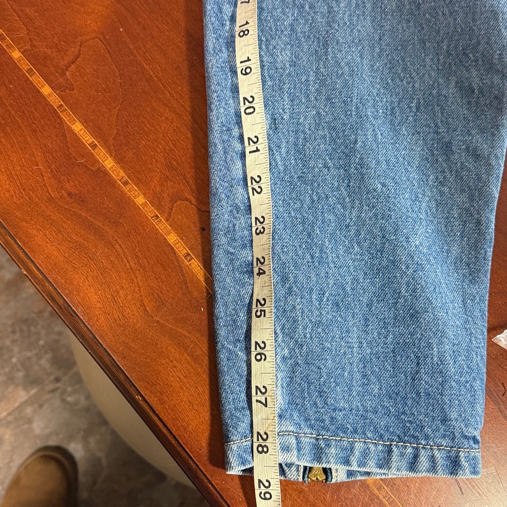 Vintage orange tag Women’s size 18 Levi’s with ankle zippers - Picture 6 of 7
